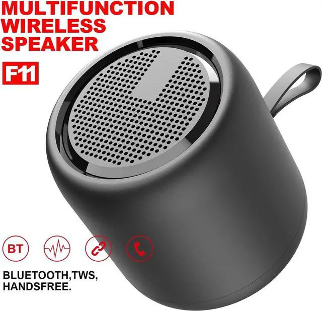 Alt view image 2 of 7 - Portable Bluetooth Speakers, Mini Bluetooth Speaker, Waterproof Outdoor Speaker Bluetooth 5.0, Small Wireless Speakers, with Long Battery Life