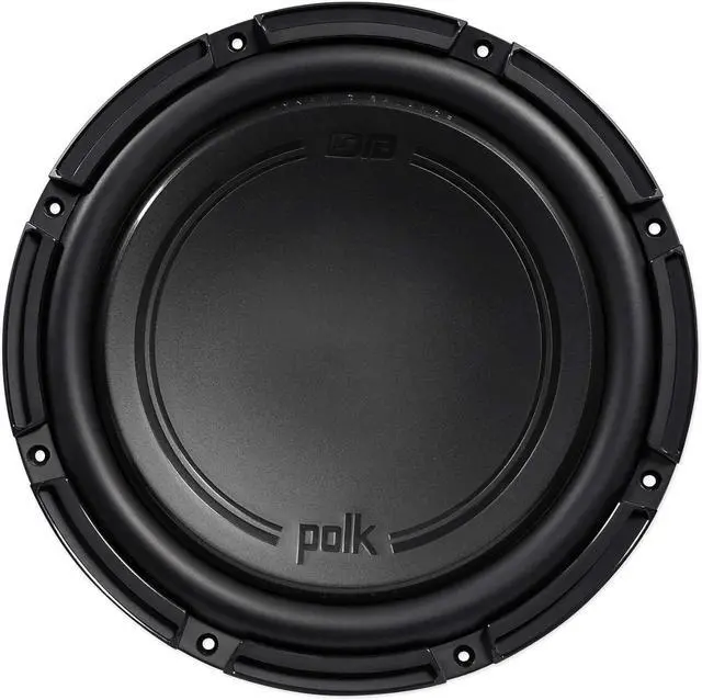 Alt view image 2 of 7 - Audiosavings Bundle: (1) Polk Audio DB1242DVC 12 1110 Watt Dual 4-Ohm Car/Marine Audio Subwoofer Sub Bundle with (1) Rockville RPB2-BLACK Handheld Wireless Portable Bluetooth Speaker Sound (Items 2)