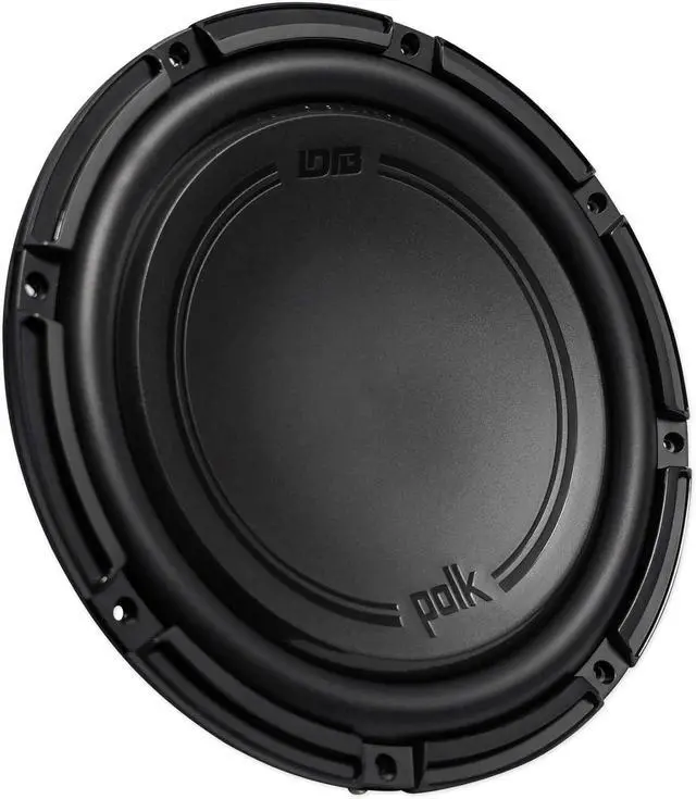 Alt view image 3 of 7 - Audiosavings Bundle: (1) Polk Audio DB1242DVC 12 1110 Watt Dual 4-Ohm Car/Marine Audio Subwoofer Sub Bundle with (1) Rockville RPB2-BLACK Handheld Wireless Portable Bluetooth Speaker Sound (Items 2)