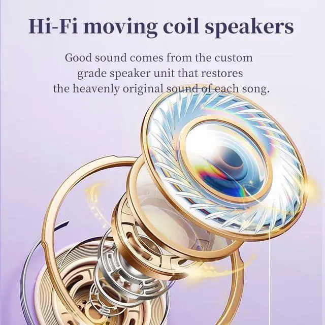 Alt view image 5 of 6 - Portable Bluetooth Speakers, Open Ear Headphones Wireless and Bluetooth Speaker, Waterproof Outdoor Speaker Bluetooth 5.4, Small Wireless Speakers, Open Ear Earbuds with Long Battery Life as Gifts