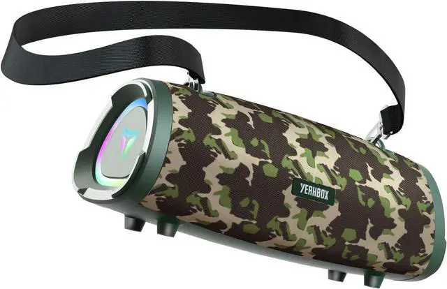 Main image of Sonic Boom 100W(120w Peak) Portable Speaker Loud Wireless Bass Booster with RGB Lights, IPX6 Waterproof Outdoor Large Big Subwoofer, Dual DSP, Indoor/Outdoor for Camping, Party/24H/TF/AUX/EQ