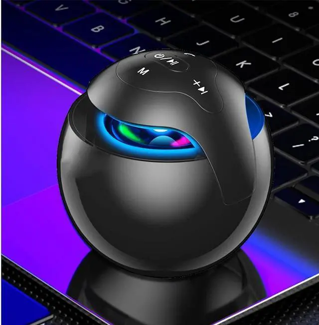 Alt view image 2 of 7 - Outdoor Speakers,Bluetooth Shower Speaker Waterproof,Portable Speaker, Wireless Bluetooth Speaker Subwoofer High Volume 3D Surround Home Small Portable Portable Outdoor Audio
