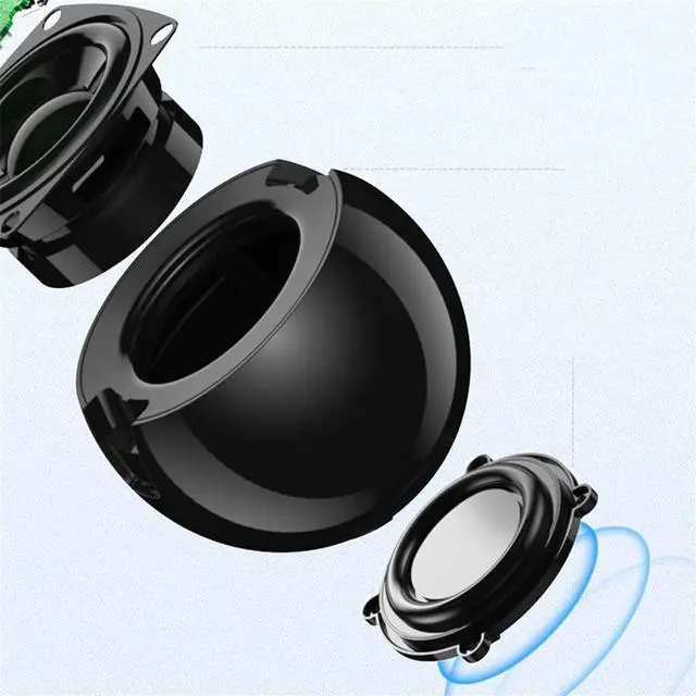 Alt view image 6 of 7 - Outdoor Speakers,Bluetooth Shower Speaker Waterproof,Portable Speaker, Wireless Bluetooth Speaker Subwoofer High Volume 3D Surround Home Small Portable Portable Outdoor Audio