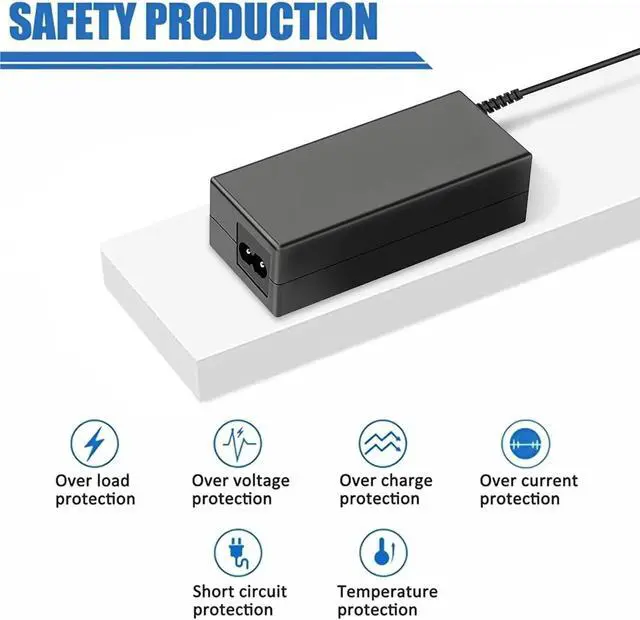 Alt view image 3 of 5 - Replacement AC/DC Adapter Compatible with Jabra Solemate MAX HFS220 Wireless Bluetooth Portable Speaker Jabra Soulmate MAX Power Supply Cord Cable PS Battery Charger Mains PSU