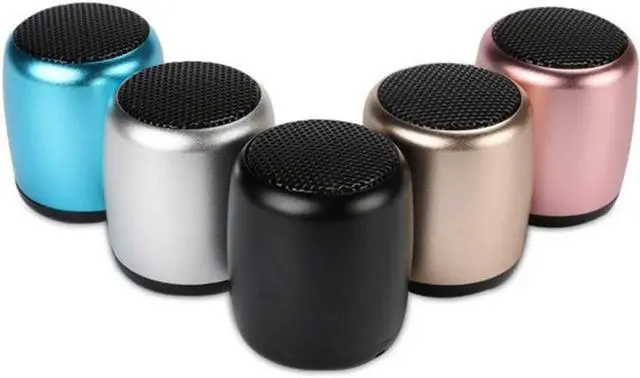 Alt view image 7 of 7 - Outdoor Speakers,Bluetooth Shower Speaker Waterproof,Portable Speaker, Super Mini Wireless Bluetooth Speaker Pocket Size Portable Bass Aluminum Speaker Selfie Remote Button Music Play