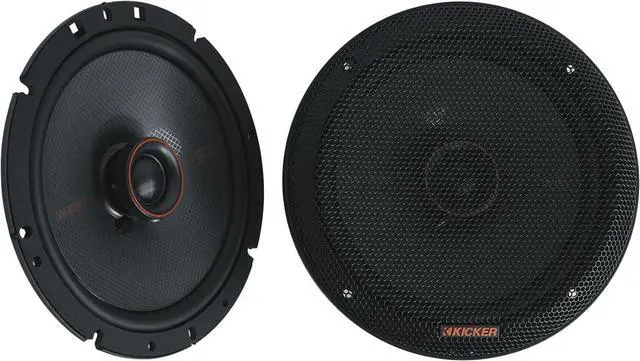 Alt view image 2 of 6 - Audiosavings Bundle: (1) Pair Kicker 51KSC6704 6.75" 100 Watt RMS Car Audio Speakers Bundle with (1) Pair Rockville RPB3-BLACK Handheld Wireless Linking Portable Bluetooth Speakers (Items 4)