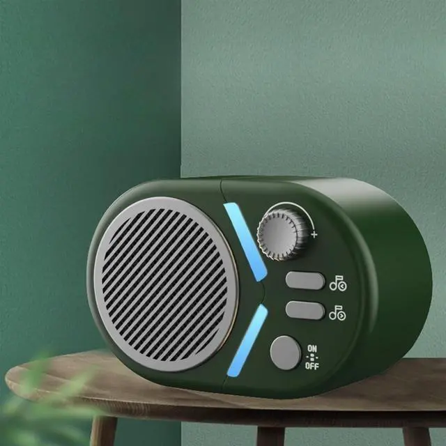 Alt view image 6 of 7 - Portable Bluetooth Speaker, 5W HD Sound with Rich Bass, Bluetooth 5.2, 10H Playtime, TF/AUX/FM, Hands-Free Call, Compact for Travel & Outdoor Red