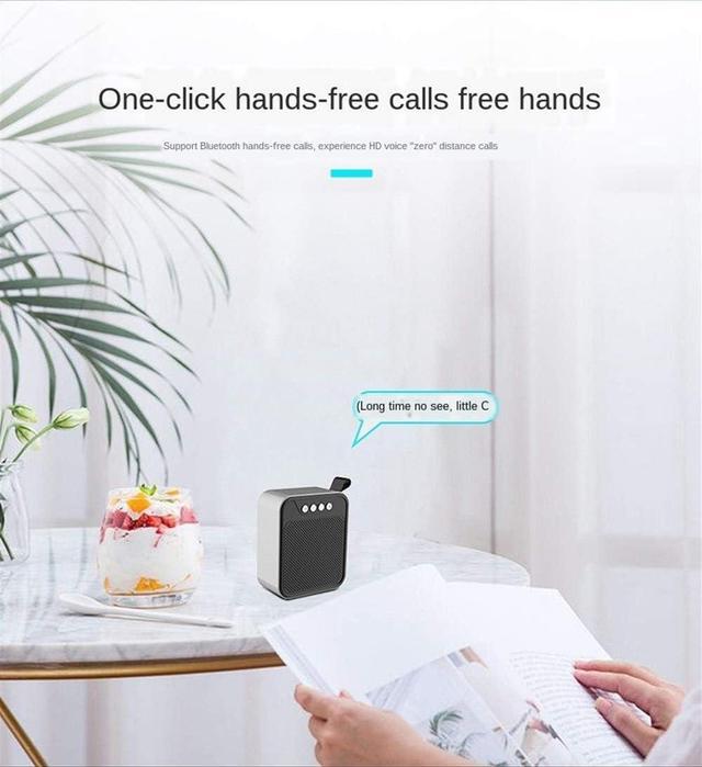 Alt view image 6 of 6 - Outdoor Speakers,Bluetooth Shower Speaker Waterproof,Portable Speaker, Bluetooth Wireless Speakers Portable Metal Bluetooth Speaker Outdoor Mini Subwoofer Wireless Customization