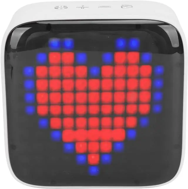 Alt view image 2 of 7 - Portable Bluetooth Speaker, IPX6, LED Light Show, 12H Battery, Bluetooth 5.0, Subwoofer, for Outdoor, Gaming, Music Lovers (Grey)