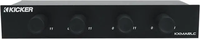 Alt view image 4 of 7 - Audiosavings Bundle (1) Kicker 48KXMARLC 4-Zone Boat/RV Remote Level Control for Marine Amplifiers Bundle with (1) Rockville GO Party MAX BASS Large Portable LED Bluetooth Speaker (Items 2)