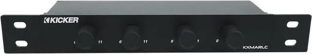 Alt view image 7 of 7 - Audiosavings Bundle (1) Kicker 48KXMARLC 4-Zone Boat/RV Remote Level Control for Marine Amplifiers Bundle with (1) Rockville GO Party MAX BASS Large Portable LED Bluetooth Speaker (Items 2)