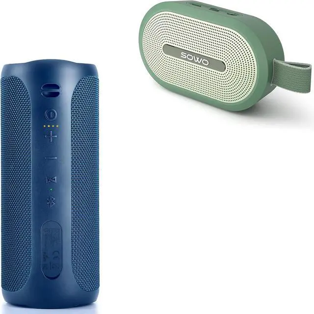 Main image of SOWO Wireless Bluetooth Speaker, Ultra Portable Magnetic Speaker, Coverless IP67 Waterproof Design, 24 H Playtime, Small Speaker with Pro Sound, for Indoors, Outdoors, Hiking and Golf Speaker