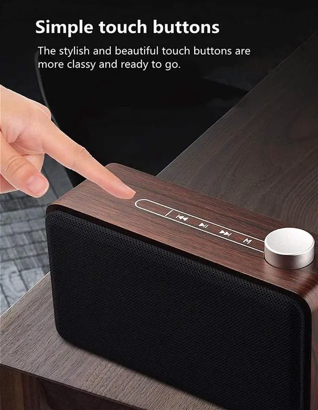 Alt view image 3 of 6 - Bluetooth Speakers, Portable Wireless Speaker Loud Sound, Waterproof, Enhanced Bass, Dual Pairing, Outdoor