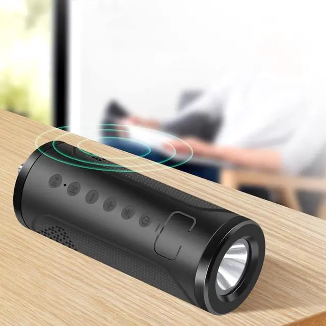 Alt view image 7 of 7 - Bluetooth Speaker, X12 Portable Outdoor Cycling Bluetooth Subwoofer Portable Bluetooth Speaker for Travel, Sport