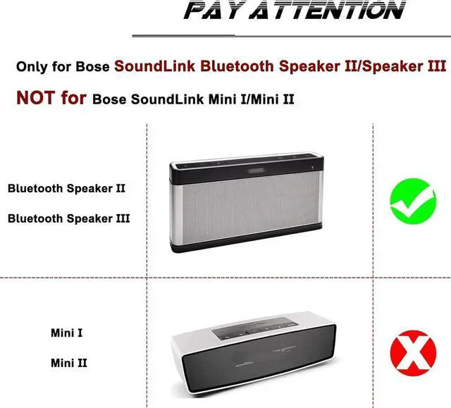 Alt view image 2 of 7 - 26Wh 359498 Battery Replacement for Bose SoundLink II SoundLink III Bose Soundlink 2 3 Bluetooth Speaker Mobile Portable Wireless Speaker 330107 359495 330105 404600 330105A 330107A 2330mAh