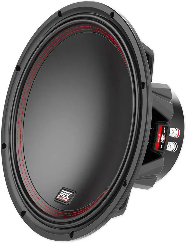Alt view image 3 of 7 - Audiosavings Bundle: 5512-22 12" 800 Watt Peak/400 Watt RMS DVC 2-ohm Car Audio Subwoofer Sub Bundle with Rockville RockShip 50 Watt Portable Bluetooth Speaker w/LED Lights+Radio/USB/AUX (2 Items)