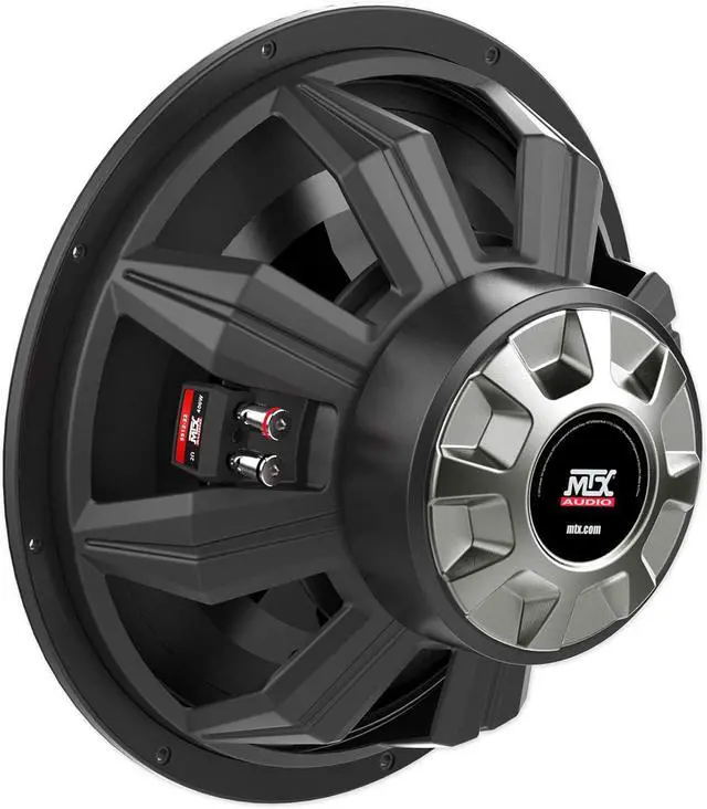 Alt view image 4 of 7 - Audiosavings Bundle: 5512-22 12" 800 Watt Peak/400 Watt RMS DVC 2-ohm Car Audio Subwoofer Sub Bundle with Rockville RockShip 50 Watt Portable Bluetooth Speaker w/LED Lights+Radio/USB/AUX (2 Items)