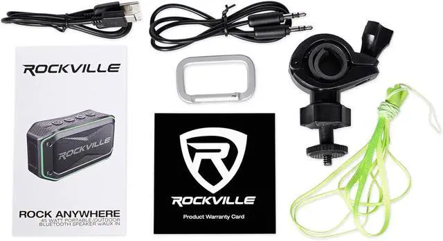 Alt view image 7 of 7 - Audiosavings Bundle: (1) Pair Kicker 51KSC6904 6x9 150 Watt RMS Car Audio Speakers Bundle with (1) Rockville Rock Anywhere Waterproof Portable Bluetooth Speaker+TWS Stereo Linking (Items 3)