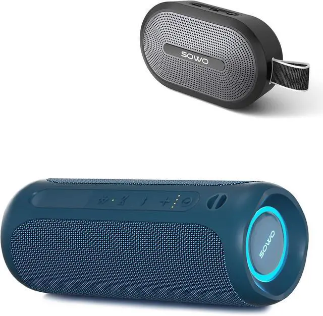 Main image of SOWO Wireless Bluetooth Speaker, Ultra Portable Magnetic Speaker, Coverless IP67 Waterproof Design, 24 H Playtime, Small Speaker with Pro Sound, for Indoors, Outdoors, Hiking and Golf Speaker