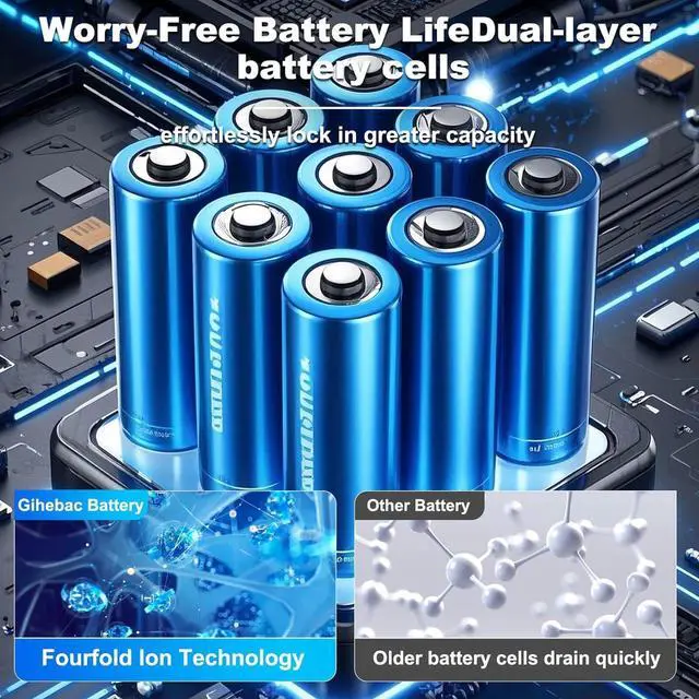 Alt view image 4 of 7 - LXHY 72wh 61++ 01AV427 01AV425 Laptop Battery for Lenovo Thinkpad T480 T470 A485 T580 P51S A475 TP25 T570 P52S Series SB10K97584 SB10K97579 SB10K97585 SB10K97580 4X50M08812 X50M08812 01AV490 11.1V