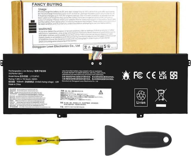 Main image of LXHY L17C4PH1 L17M4PH1 L17M4PH2 L17L4PH2 Laptop Battery for Lenovo Yoga 7 Pro Pro-13IKB C930 C930-13 C930-13IK C930-13IKB C930-131KB 930-13IKB-81EQ 81C4 81EQ Series 5B10Q82425 5B10Q82426 5B10Q82427