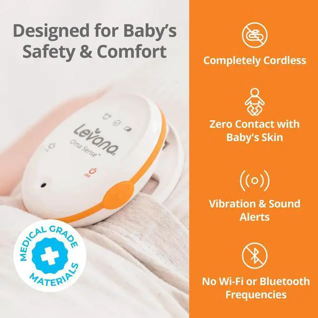 Alt view image 6 of 7 - Levana Oma Sense Baby Movement Monitor