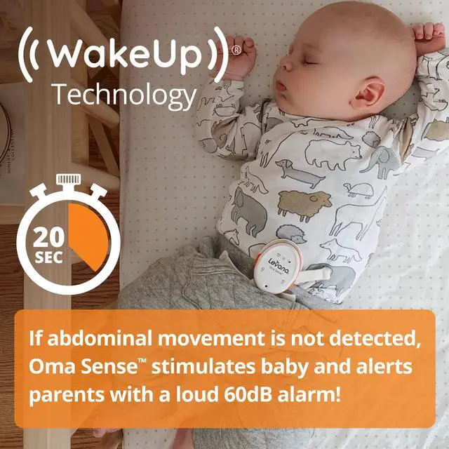 Alt view image 5 of 7 - Levana Oma Sense Baby Movement Monitor