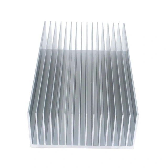 Alt view image 3 of 5 - Large Aluminum Heatsink 200 x 120 x 55mm / 7.87 x 4.72 x 2.17inch Heat Sinks Cooler Cooling Radiator for LED LCD CHIP Electronic Amplifier Transistor Heat Dissipation