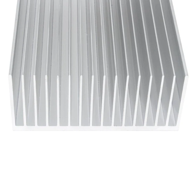 Alt view image 4 of 5 - Large Aluminum Heatsink 200 x 120 x 55mm / 7.87 x 4.72 x 2.17inch Heat Sinks Cooler Cooling Radiator for LED LCD CHIP Electronic Amplifier Transistor Heat Dissipation