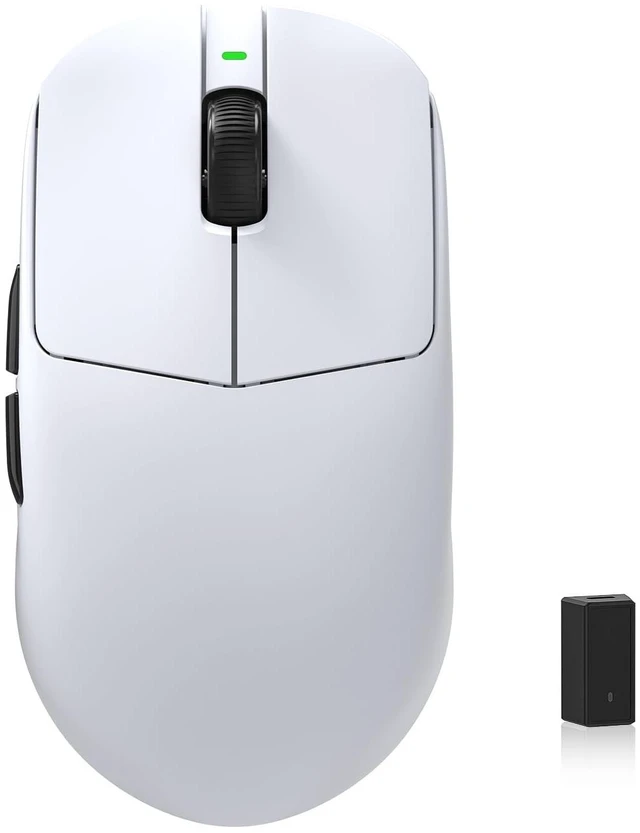 Main image of KYSONA Mercury Wireless Gaming Mouse41g Ultalight, PAW3395 Sensor, 8K Polling Rate,26000 DPI,5 Programmable Buttons Optical Mice for PC/MAC/Laptop,White