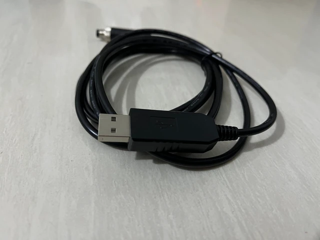 Alt view image 4 of 5 - RIKYJIC USB Male to M8 4-Pin Male Connector RS232 Serial Communication Cable for Sick Safety Controller with PC Replacement for Original Cable DSL-8U04G10M025KM1(2 Meters)
