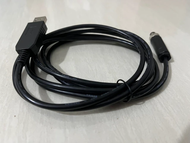 Alt view image 5 of 5 - RIKYJIC USB Male to M8 4-Pin Male Connector RS232 Serial Communication Cable for Sick Safety Controller with PC Replacement for Original Cable DSL-8U04G10M025KM1(2 Meters)