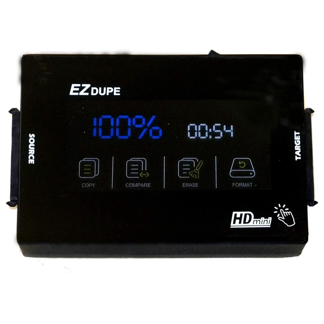 Alt view image 2 of 5 - EZ Dupe 1 to 1 SOHO Touch Hard Drive Duplicator - 2GB/Min DM-HS0-2H1BTP