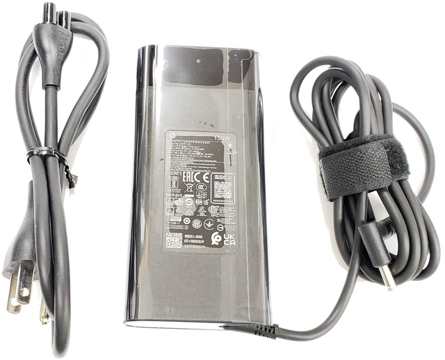 Main image of Slim Design HP 19.5V 7.7A 150W AC Adapter for HP OMEN 15 17/Pavilion Gaming 15 17 Laptop/Zbook 15 G3 G4 G5 G6, TPN-CA11, TPN-DA09, L32661-001, 917649-850, L48757-001,