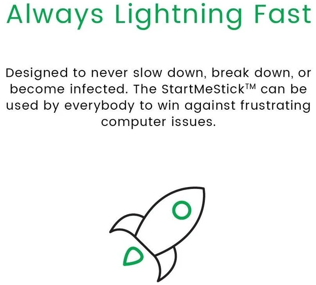 Alt view image 4 of 5 - StartMeStick - Breathe a New Life Into Your Old Computer, Plug-in Operating System, Unlimited Use on Unlimited PCs and Macs for 2 Years