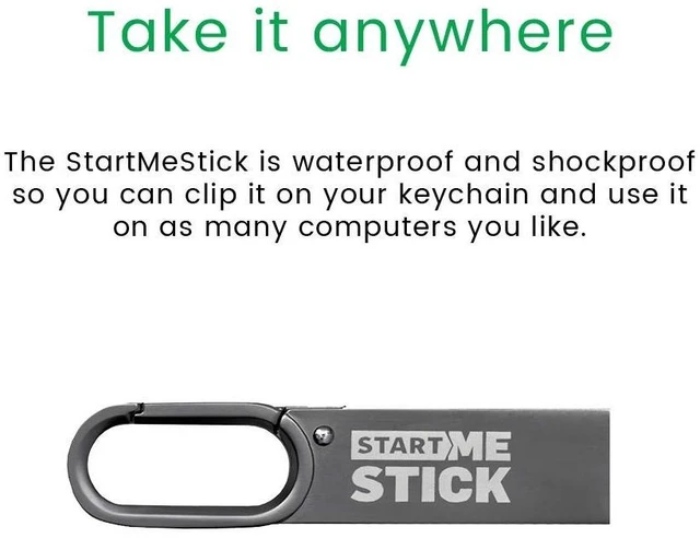 Alt view image 5 of 5 - StartMeStick - Breathe a New Life Into Your Old Computer, Plug-in Operating System, Unlimited Use on Unlimited PCs and Macs for 2 Years