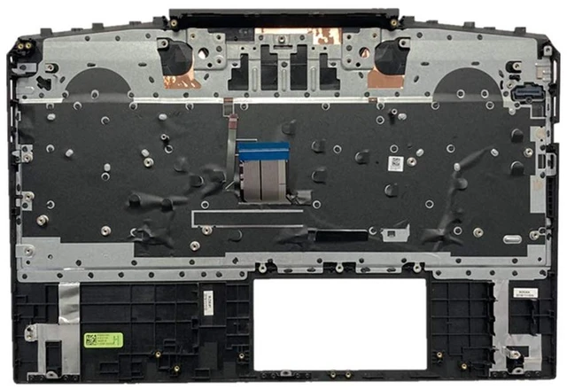 Alt view image 2 of 5 - Replacement for HP Gaming Pavilion 15-DK 15-DK0126TX TPN-C141 Laptop Upper Case Palmrest Green Backlit Keyboard Assembly Part L57593-001 AP2K8000310