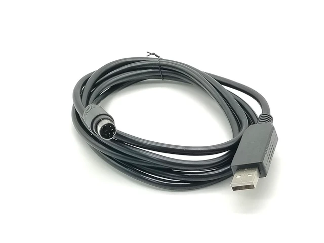 Alt view image 2 of 5 - RIKYJIC RS232 Serial Cable 1.8m Length for Schneider Protection Connecting PC, Fits CCA783 & CCA784