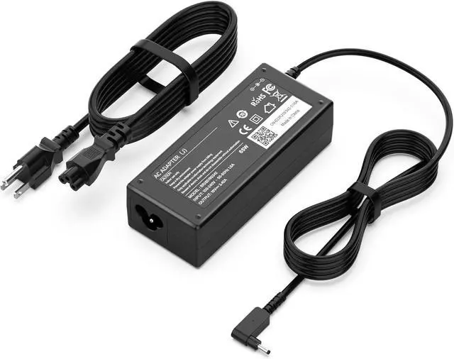 Main image of 65W Laptop Charger Compatible with Acer Chromebook N15Q8 N15Q9 N16P1 11 R11 13 14 15, for Chromebook CB3 CB5 C738T C740 C720 C720P Power Adapter; for Aspire 3 5 S5 S7 P3, Spin 1 3 5 Power Cord