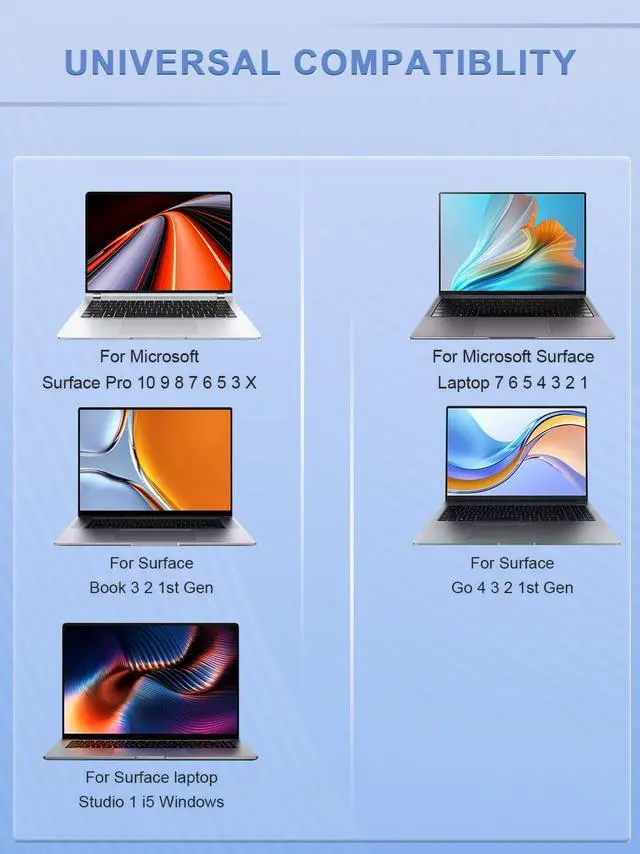 Alt view image 3 of 7 - Surface Charger 65W Fit for Microsoft Surface Pro 3 4 5 6 7 7+ 8 9 10 X Surface Laptop 7 6 5 4 3 2 1, Surface Book 3 2 1 Surface Go 4 3 2 1 Tablet Windows Power Adapter Cord with 5V USB Port