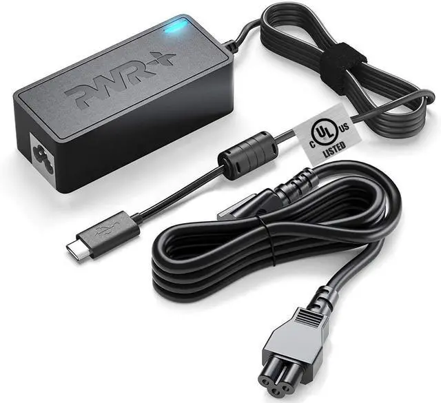 Main image of USB-C Laptop Charger Power Adapter: for  Latitude Precision XPS  Yoga Thinkpad MacBook Pro Air LG Gram  Blade Stealth Chromebook Pixel   Steam Deck DJI Mavic UL Listed PD3