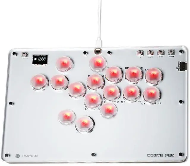 Main image of Sehawei Haute42 Arcade Stick 16Keys All-Button Gamerfinger with Turbo Functions & Custom RGB,Arcade Controller Street Fight for PC/Ps3/Ps4/Switch/Steam Game Keyboard-Supports Hot Swap & SOCD