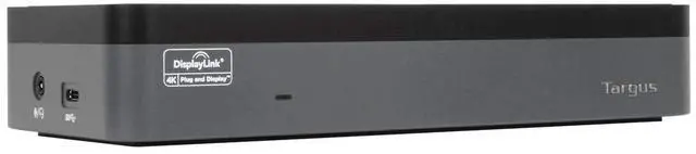 Alt view image 4 of 7 - Targus USB-C Universal Quad 4K (QV4K) Docking Station with 100W Power Delivery, Black (DOCK570USZ)