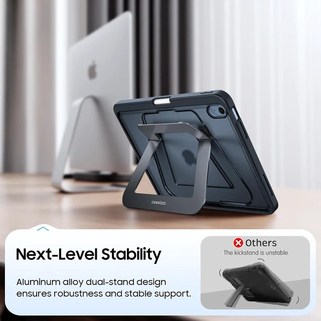 Alt view image 6 of 7 - Fintie Shockproof Case for iPad (A16) 11th Gen 11-in iPad 10th Gen 10.9