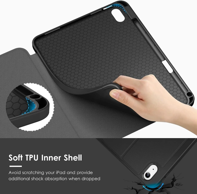 Alt view image 6 of 7 - Case for iPad (A16) 11-inch 2025 and iPad 10th/11th Gen 10.9 2022