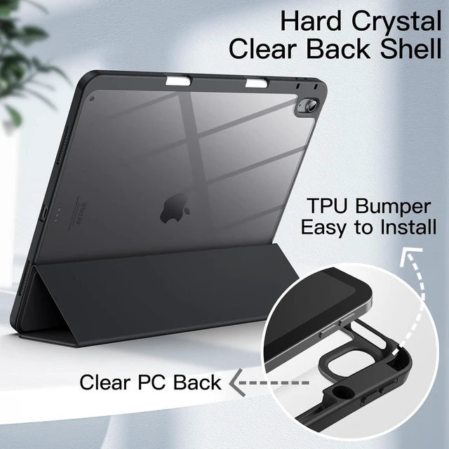 Alt view image 3 of 7 - Case for iPad Air 13 M4/M3/M2 Black