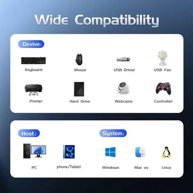 Alt view image 7 of 7 - USB C Hub 10Gbps, 9-in-1 USB 3.2 Hub with 4K@60Hz HDMI, Type-C 3.2, 2 USB-A 3.2, 2 USB-A 2.0, PD 100W, SD/TF Slot, Aluminum USB Hub for Laptop, iPhone 16/15 Series, MacBook Air/Pro and More