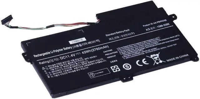 Main image of Binger New AA-PBVN3AB Replacement Laptop Battery Compatible With Samsung 5 Series 510R NP470 NP470R5E NP370R4E BA43-00358A(11.4V 43Wh 3780Wh)