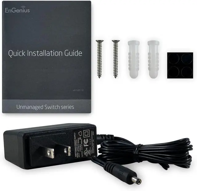 Alt view image 5 of 7 - EnGenius 8-Port Gigabit Unmanaged Switch (ES108) | 5X GE Ports high-Speed Connections | Plug and Play | fanless Silent Operation | IEEE 802.3az Energy Effiecient