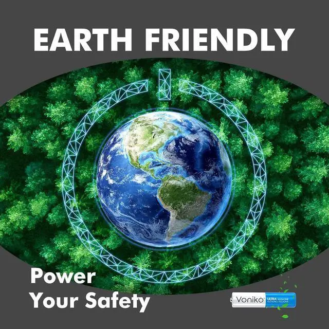 Alt view image 5 of 6 - Voniko - Premium Grade AA Batteries - (200 Pack) - Alkaline Double A Battery - Ultra Long-Lasting, Leakproof 1.5v Batteries - 10-Year Shelf Life